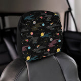 space pattern Car Headrest Cover