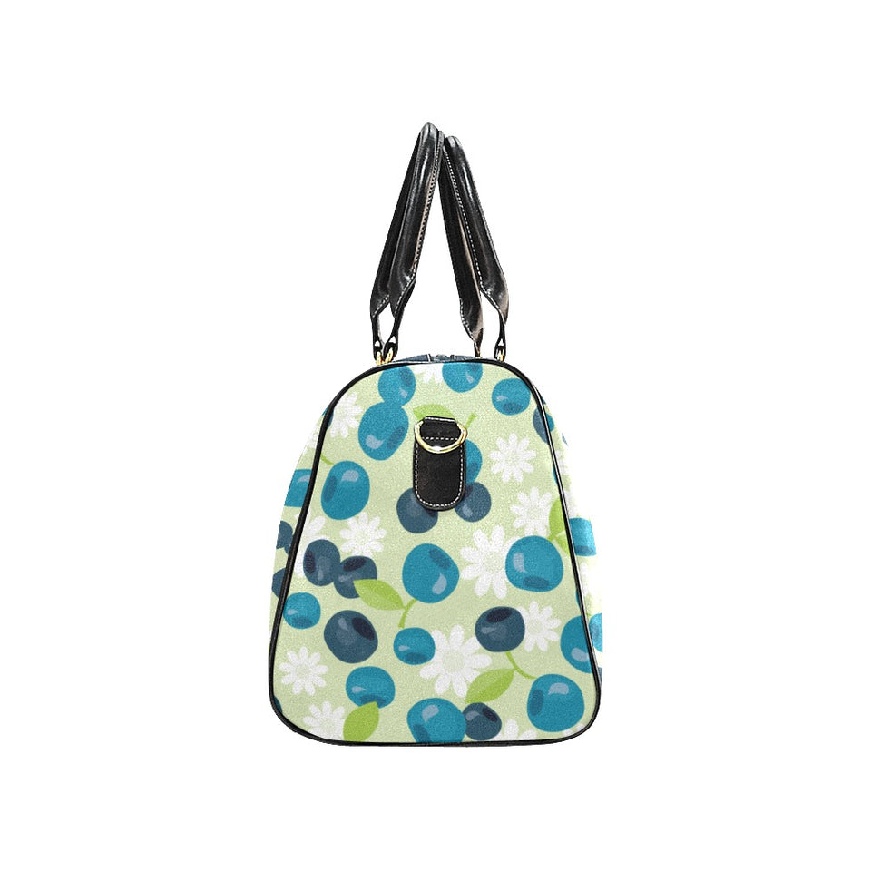 blueberry flower pattern Travel Bag