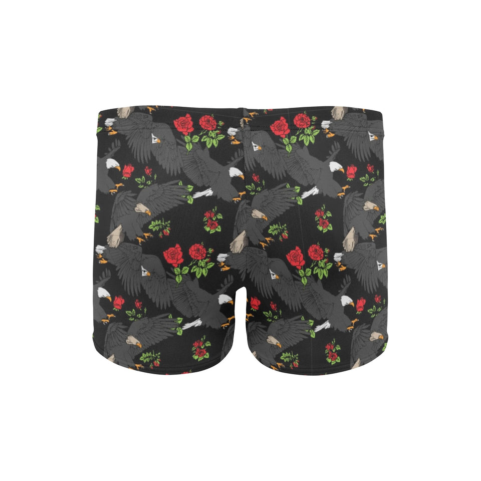 Eagle Pattern Print Design 04 Men's Swimming Trunks