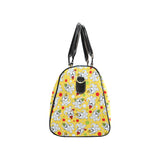 Yorkshire Terrier Pattern Print Design 05 Travel Bag