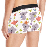 Cute koalas teapots tea Men's All Over Print Boxer Briefs Men's Underwear