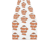 Clown Fish Pattern Print Design 05 Table Runner