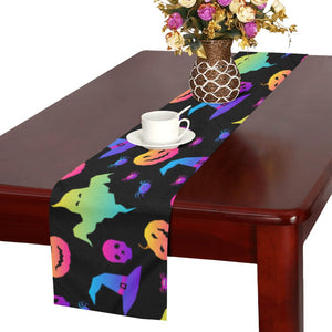 Colorful halloween background Table Runner