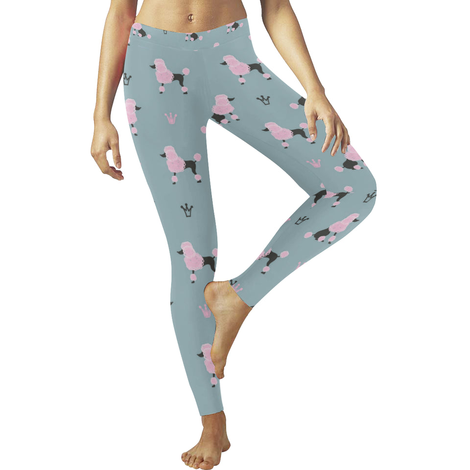 poodle dog pattern Women's Legging Fulfilled In US
