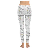 Siberian Husky design pattern Women's Legging Fulfilled In US