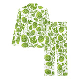 Hop design pattern Women's Long Pajama Set