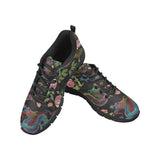 Dragons flower pattern Women's Sneaker Shoes