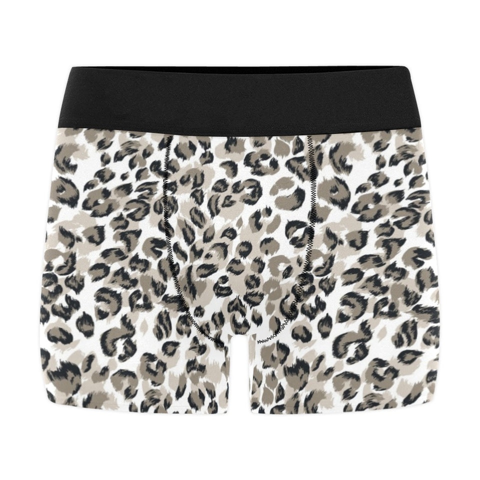 Leopard skin print pattern Men's All Over Print Boxer Briefs Men's Underwear