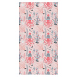 Octopus winter hat garland Fish candy Seaweed Cora Bath Towel