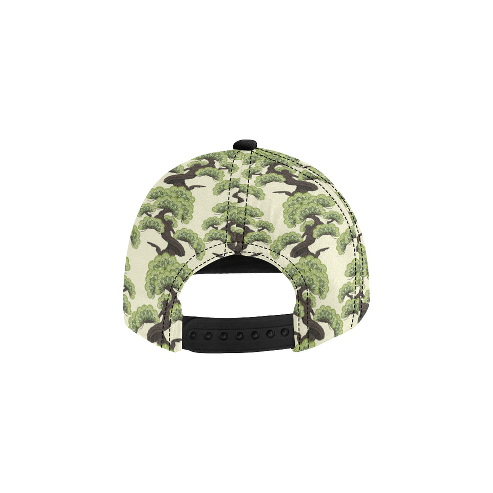 Bonsai pattern All Over Print Snapback Cap