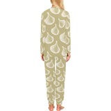 Garlic design pattern Women's All Over Print Pajama Set