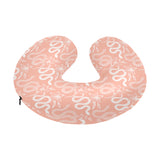 Snake lilies flower pattern U-Shaped Travel Neck Pillow