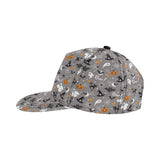 Halloween design pattern All Over Print Snapback Cap