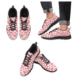 Lips Pattern Print Design 05 Men's Breathable Sneakers ( Model 055)