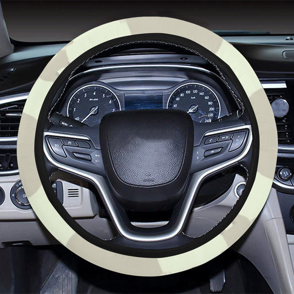Little young goat pattern Car Steering Wheel Cover