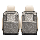 Stingray Pattern Print Design 05 Car Seat Back Organizer