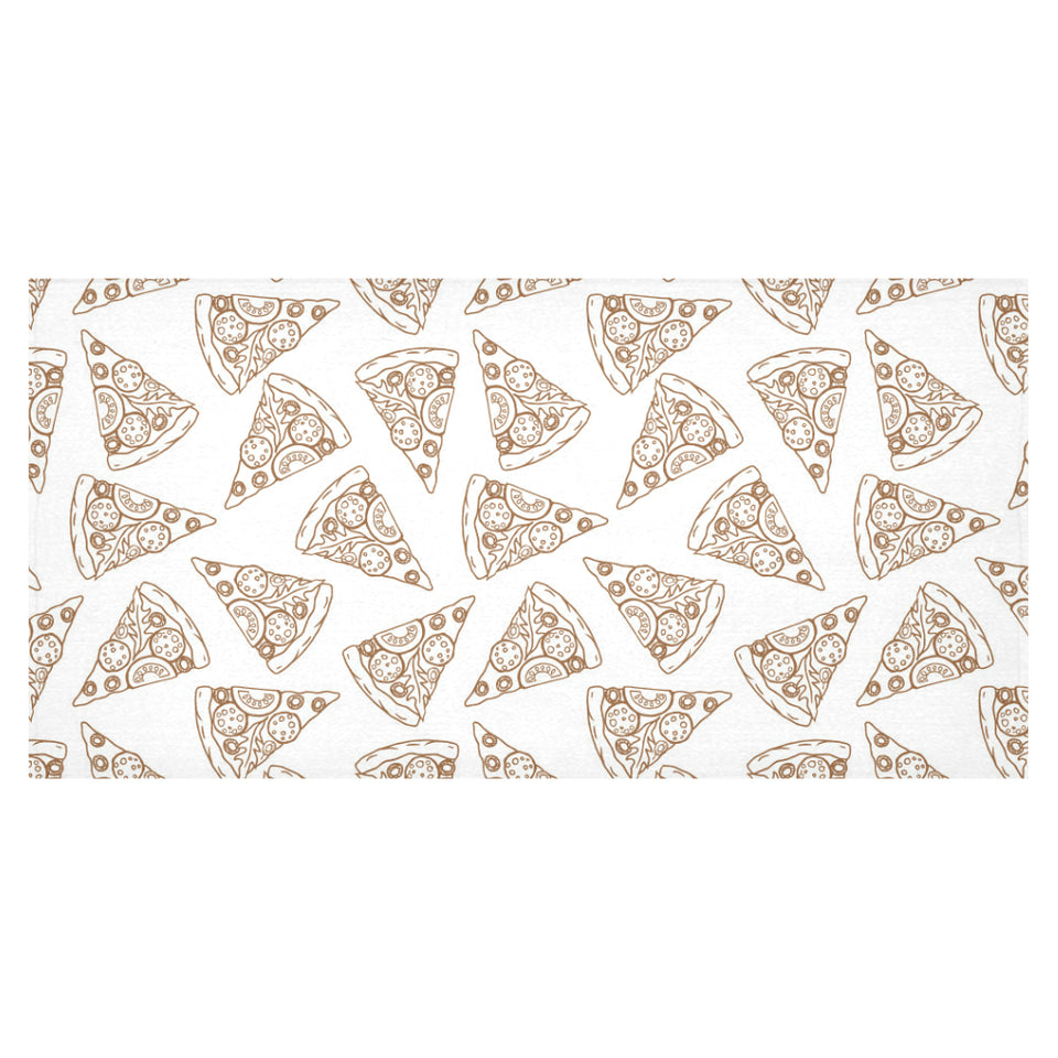 Hand drawn pizza pattern Tablecloth
