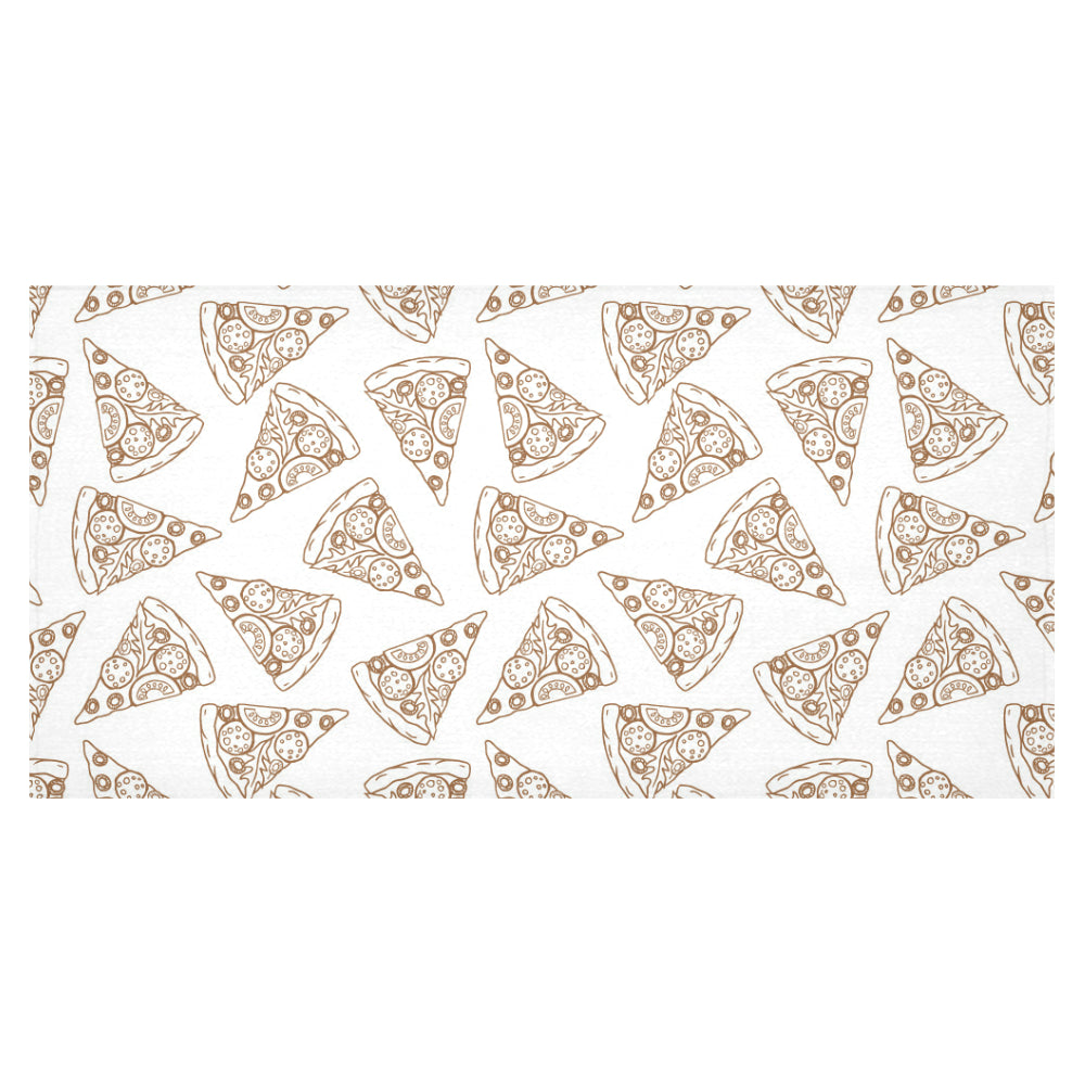 Hand drawn pizza pattern Tablecloth