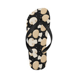 Champignon mushroom pattern Unisex Flip Flops
