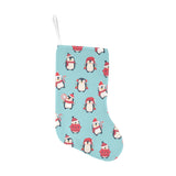 Cute penguin christmas design pattern Christmas Stocking