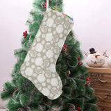 Scallop shell pattern Christmas Stocking