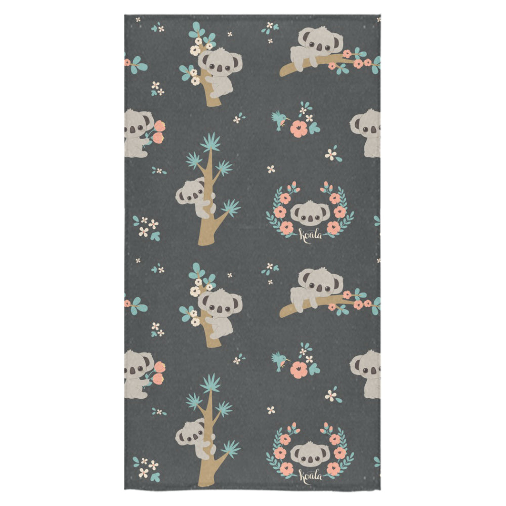 Cute koala pattern Bath Towel