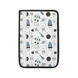 Hand drawn space elements space rocket star planet Car Seat Belt Cover