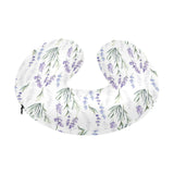 Hand painting Watercolor Lavender U-Shaped Travel Neck Pillow