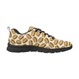 Hamburger Pattern Print Design 03 Women's Sneaker Shoes