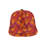 Autumn maple leaf pattern All Over Print Snapback Cap