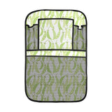 Green Peas Pattern Print Design 03 Car Seat Back Organizer