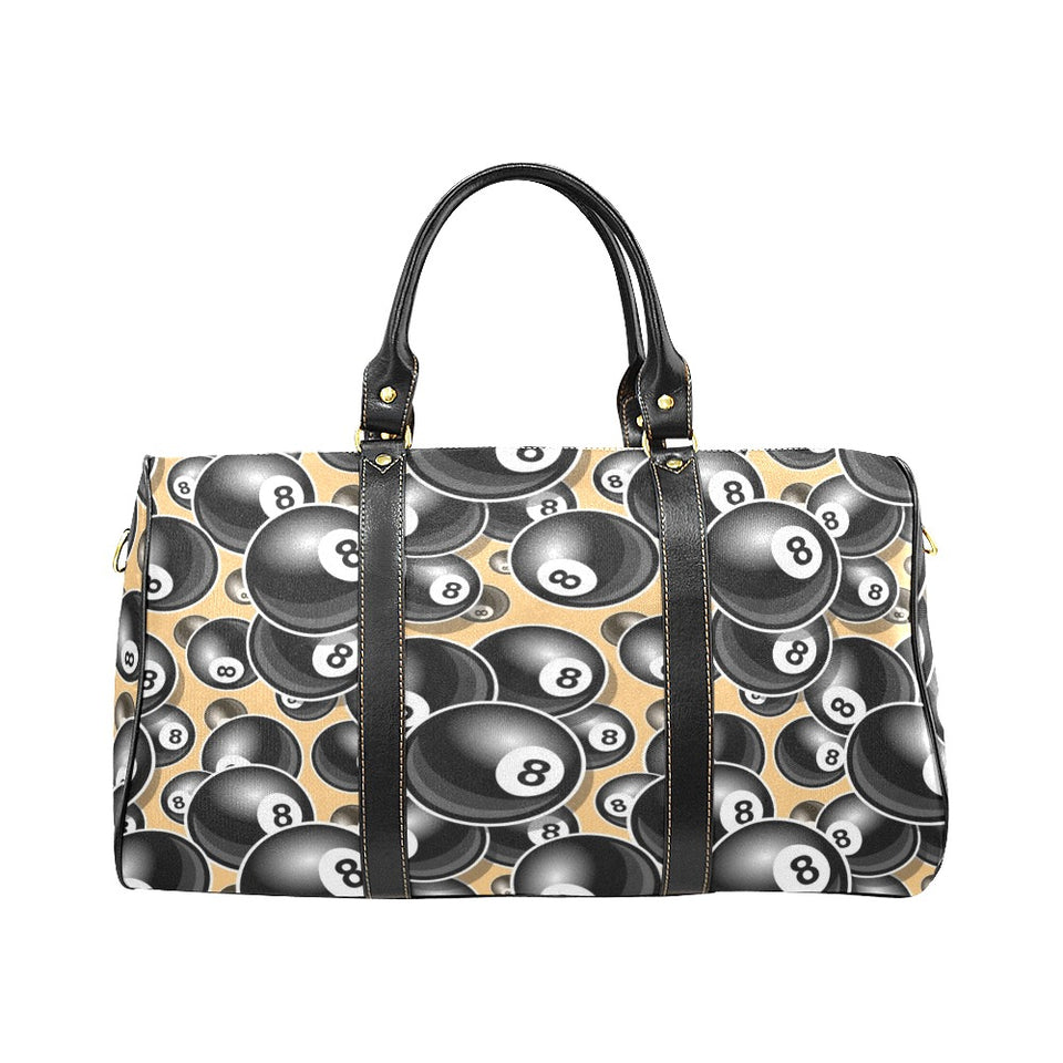Billiard Ball Pattern Print Design 04 Travel Bag