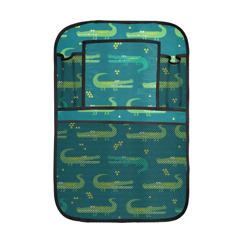 Crocodile pattern Car Seat Back Organizer