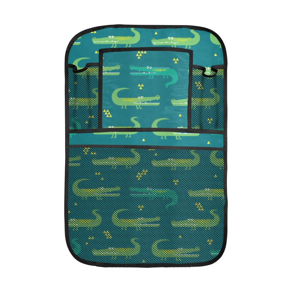Crocodile pattern Car Seat Back Organizer