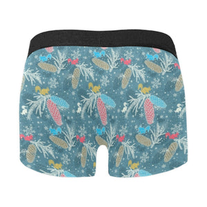 Squirrel Pattern Print Design 01 Men's All Over Print Boxer Briefs Men's Underwear
