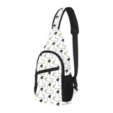 Seagull Pattern Print Design 05 All Over Print Chest Bag
