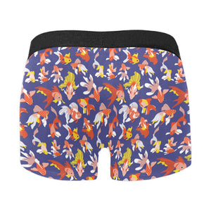 Goldfish Pattern Print Design 04 Men's All Over Print Boxer Briefs Men's Underwear