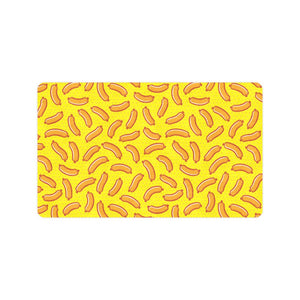 Sausage Pattern Print Design 01 Doormat