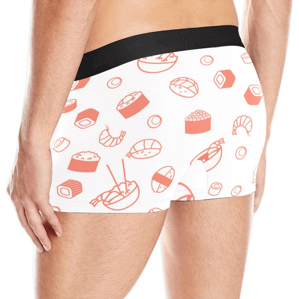 Sushi pattern Men's All Over Print Boxer Briefs Men's Underwear
