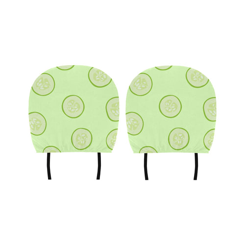 Cucumber pattern Car Headrest Cover