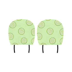 Cucumber pattern Car Headrest Cover