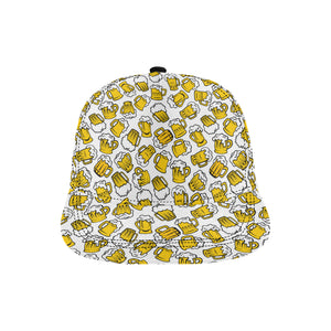 Beer design pattern All Over Print Snapback Cap