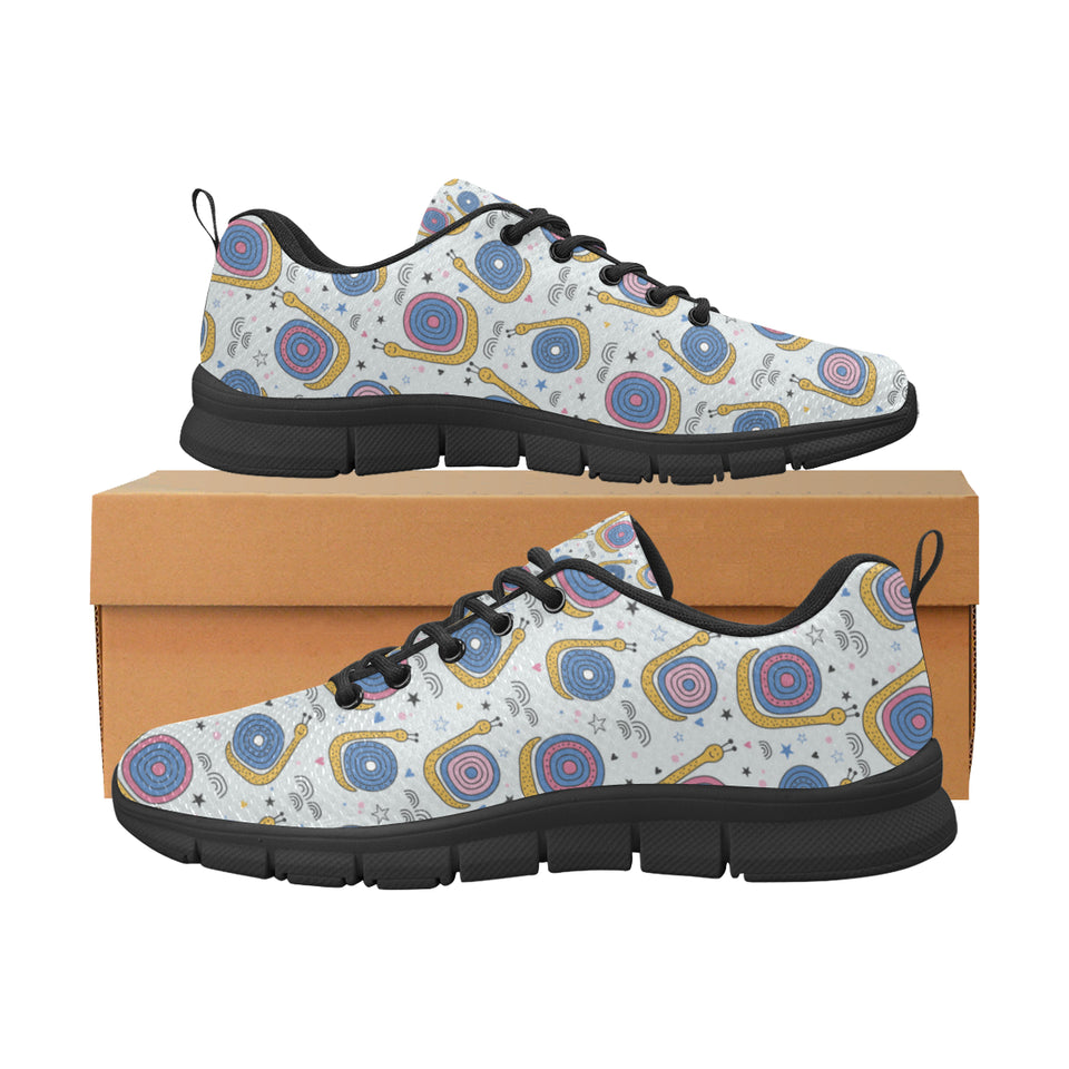 Snail Pattern Print Design 05 Women's Sneaker Shoes