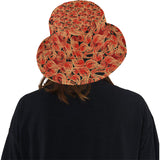 Fire flame pattern Unisex Bucket Hat