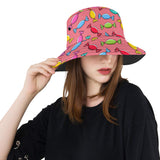 Colorful wrapped candy pattern Unisex Bucket Hat
