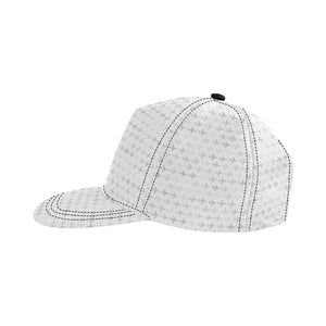 Airplane print pattern All Over Print Snapback Cap