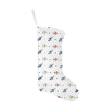 Cute helicopter star pattern Christmas Stocking