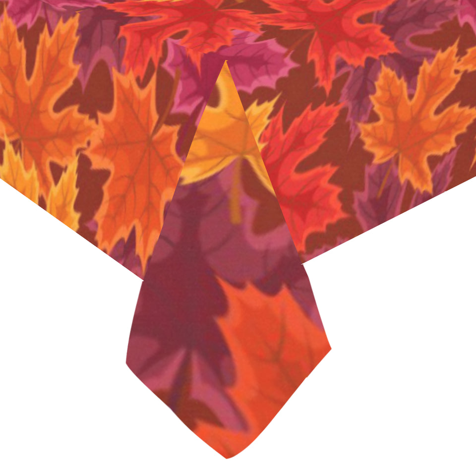 Autumn maple leaf pattern Tablecloth