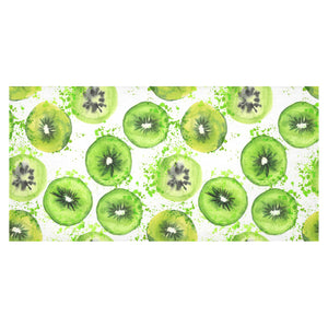 Watercolor kiwi pattern Tablecloth