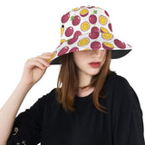 Passion fruit design pattern Unisex Bucket Hat